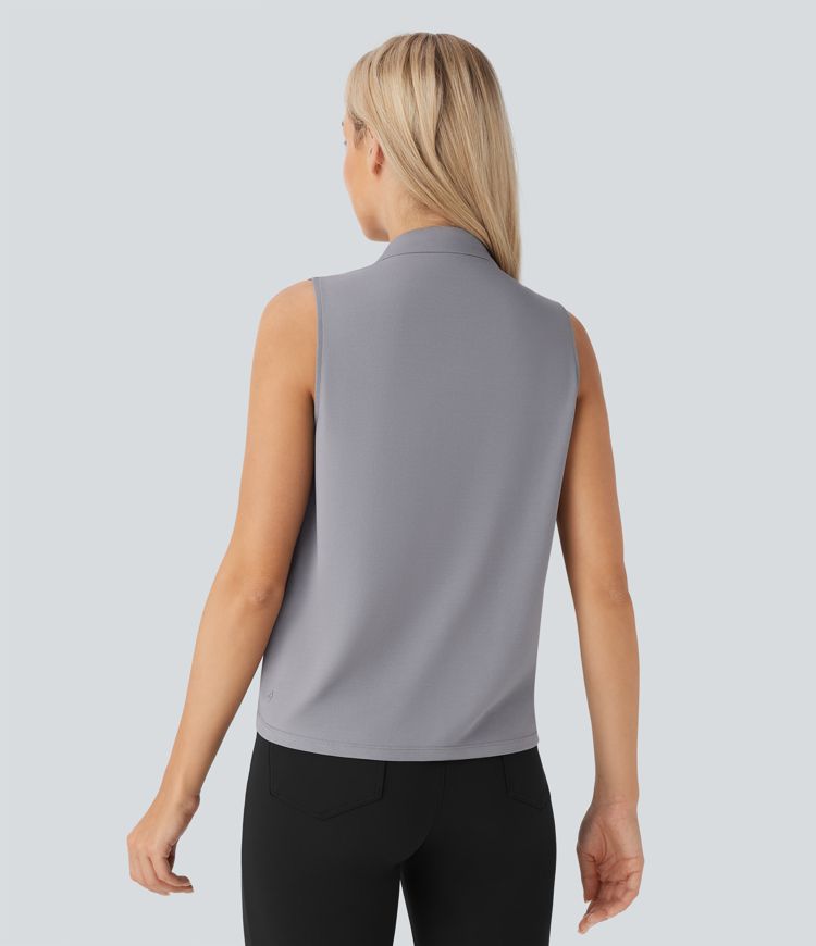 V-Ausschnitt, lockeres Wickel-Arbeitsshirt