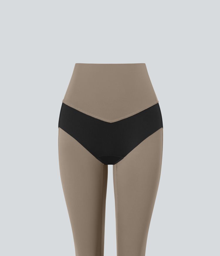 Leggings de entrenamiento Halara UltraSculpt™ moldeadores de abdomen de tiro alto antibacterianas de 7/8 con bolsillos laterales