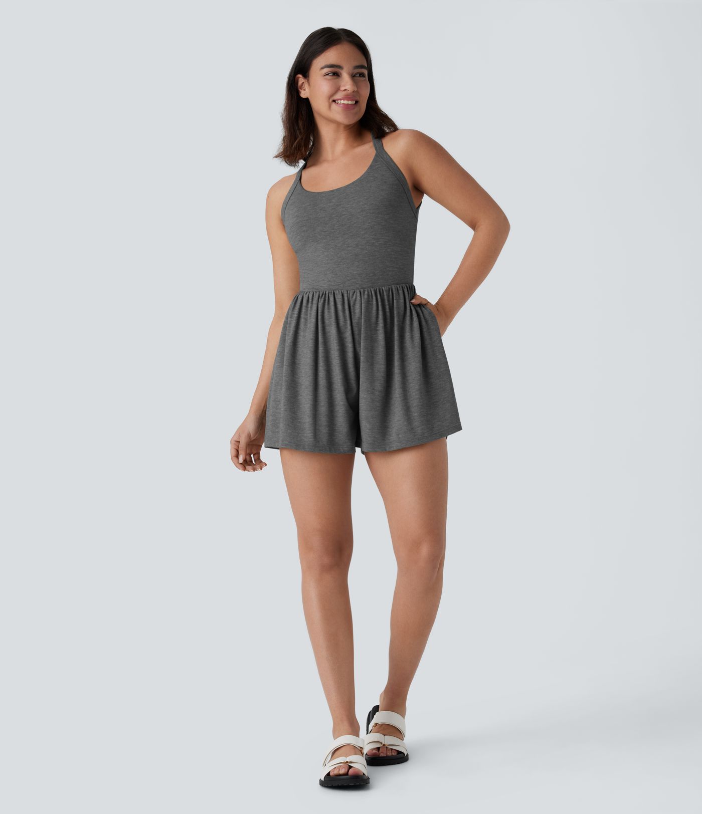 Pocket 2-in-1 Romper-Easy Peezy Edition