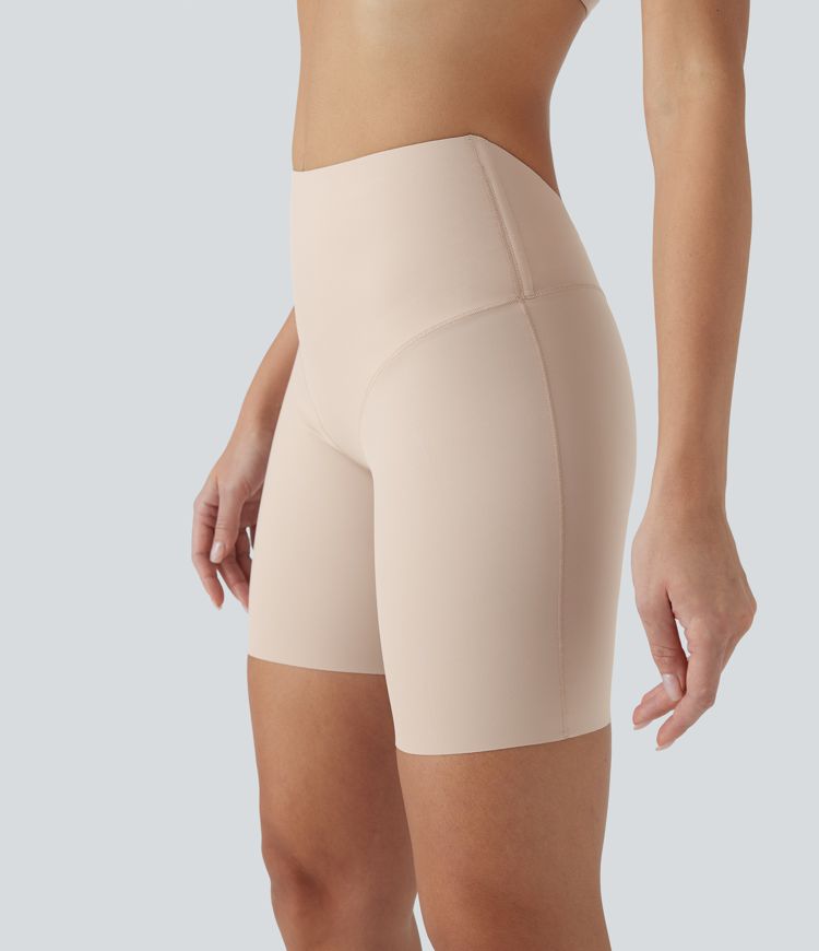 High Stretch Tummy Control Low Back Shapewear Lounge Boy Shorts