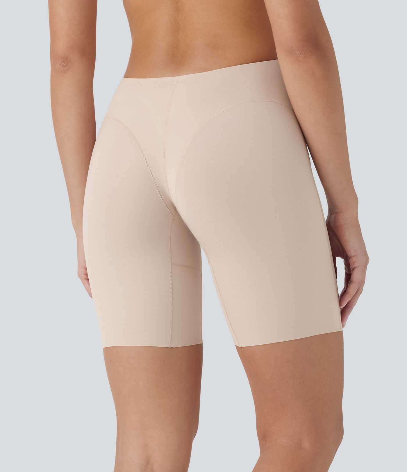 High Stretch Tummy Control Low Back Shapewear Lounge Boy Shorts