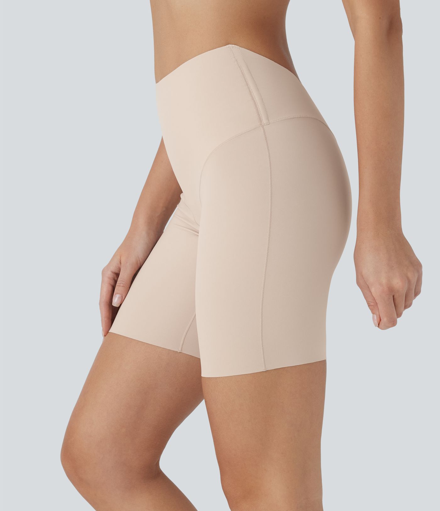 High Stretch Tummy Control Low Back Shapewear Lounge Boy Shorts