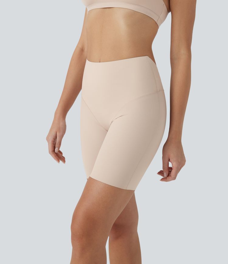 High Stretch Tummy Control Low Back Shapewear Lounge Boy Shorts