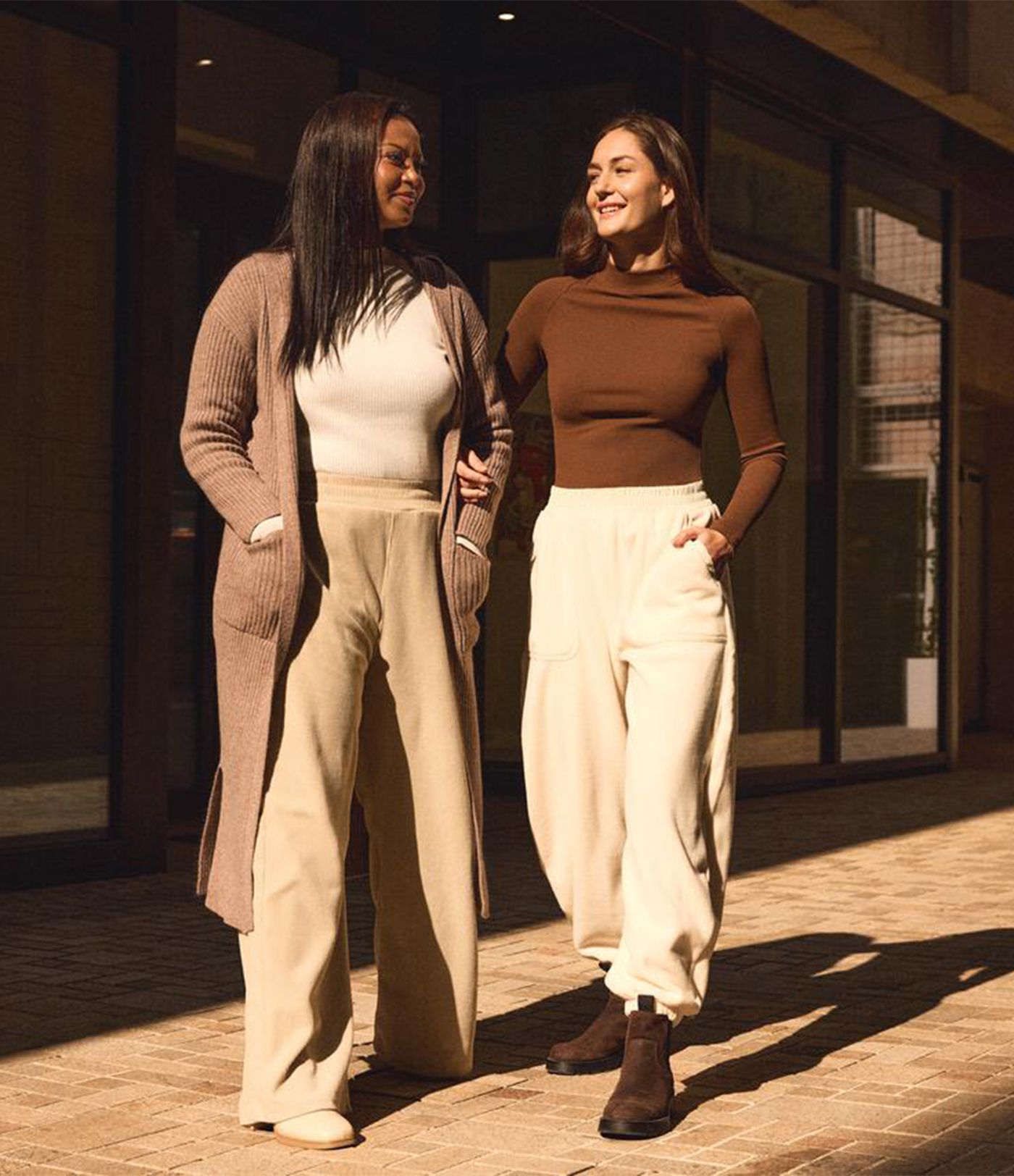 High Waisted Pocket Fleece Camping Joggers