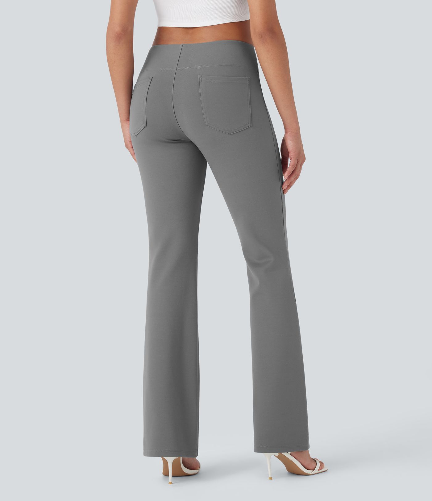 SculptKnit Low Rise Pocket Casual Pants