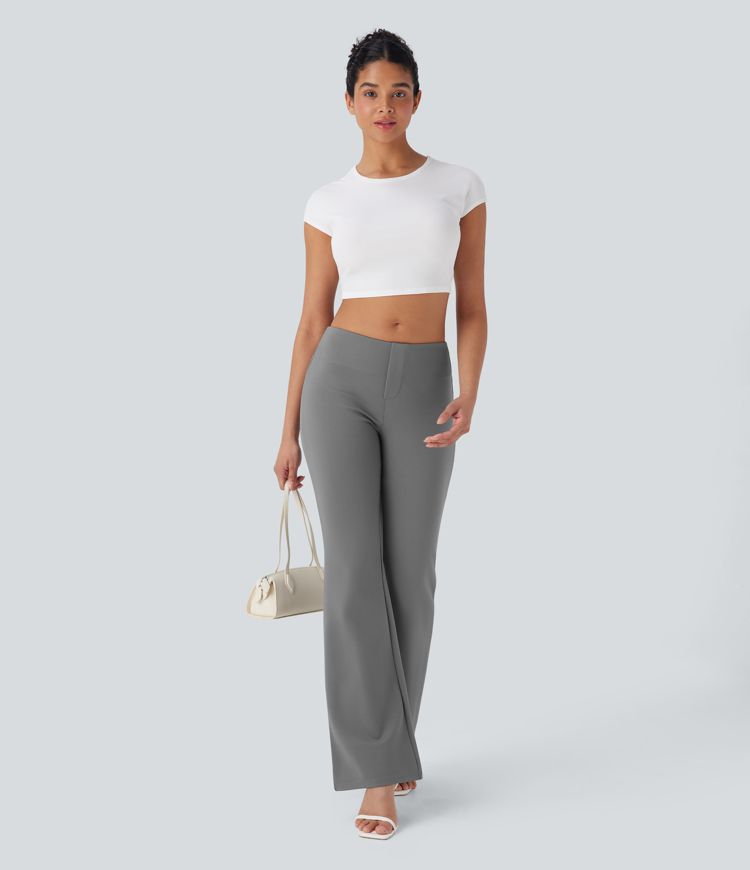 SculptKnit Low Rise Pocket Casual Pants