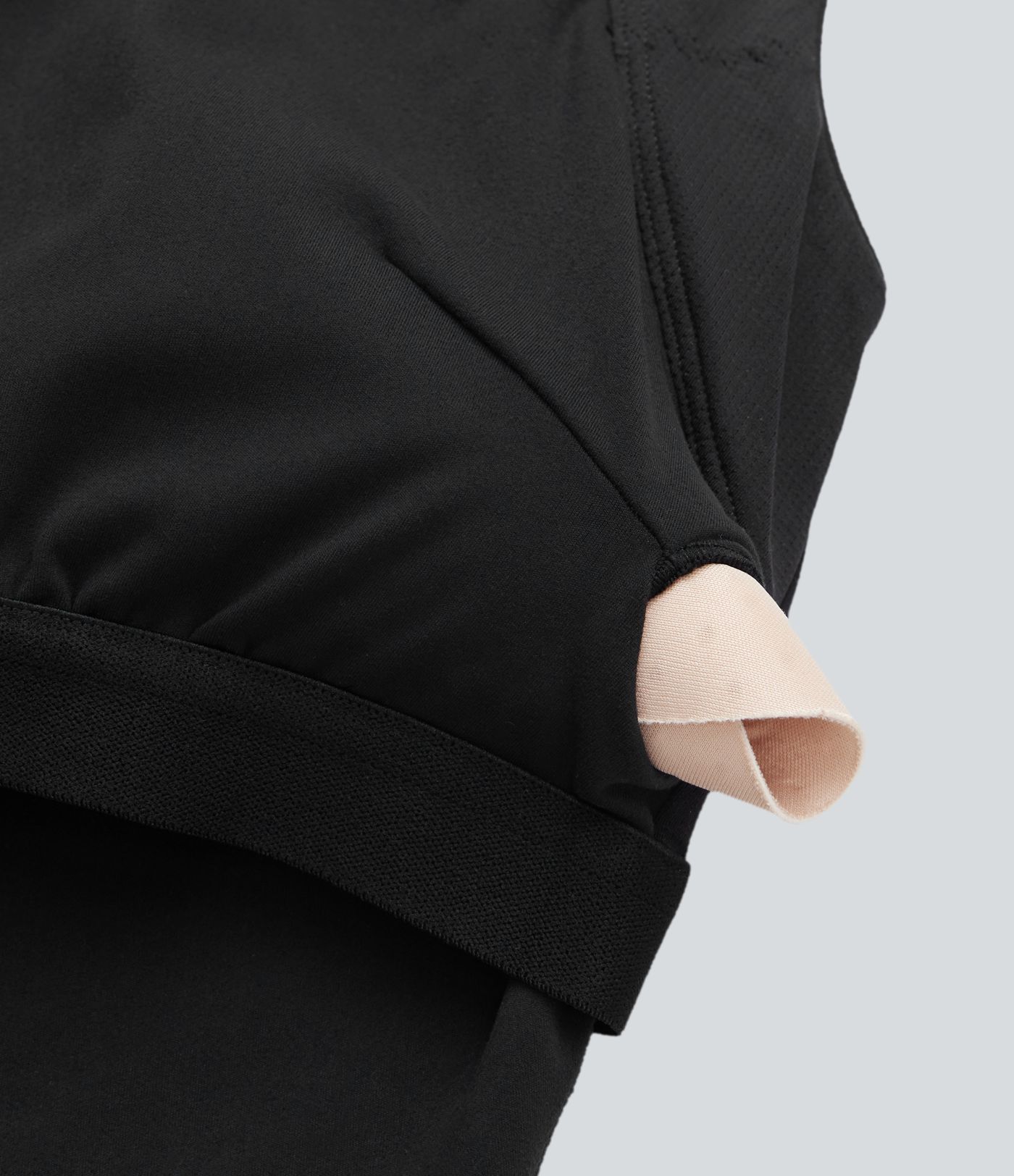 SoftlyZero™ Plush Square Neck Ruched Tank Top And Tummy Control 2-in-1 Yoga Skirt Set with Pocket