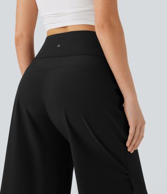 Breezeful™ High Waisted Tummy Control Quick Dry Casual Pants with Pockets