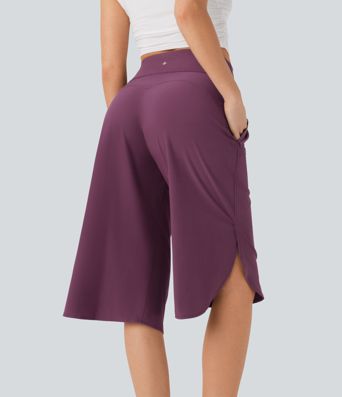 Breezeful™ High Waisted Tummy Control Quick Dry Casual Pants with Pockets