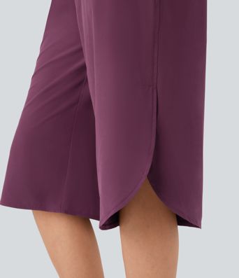 Breezeful™ High Waisted Tummy Control Quick Dry Casual Pants with Pockets