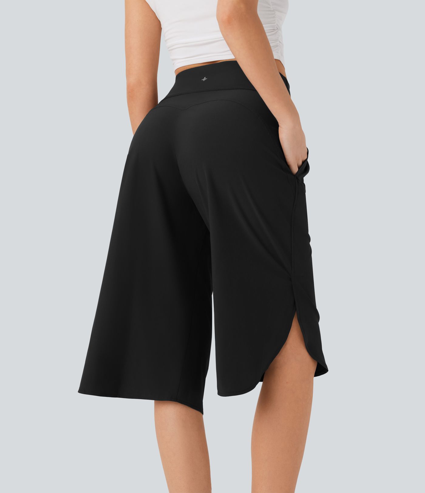 Breezeful™ High Waisted Tummy Control Quick Dry Casual Pants with Pockets