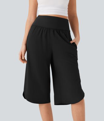 Breezeful™ High Waisted Tummy Control Quick Dry Casual Pants with Pockets