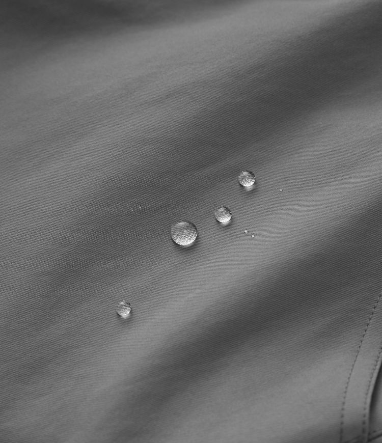 Water Repellent High Waisted Contrast Mesh Adjustable Hem Straight Leg Twill Hiking Cargo Pants with Pockets