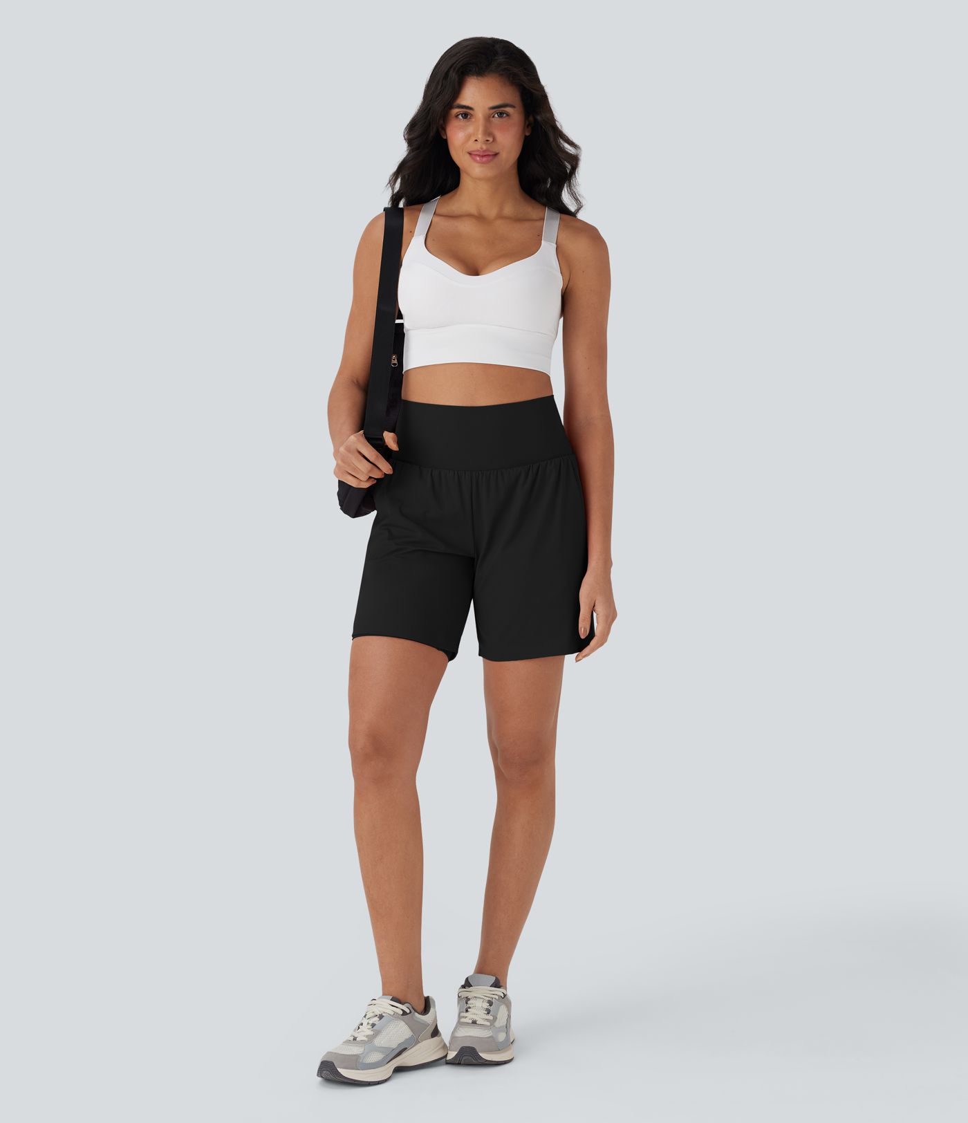 Softlyzero™ Airy Super High Waisted 2-in-1  Yoga Shorts 7" with Pockets