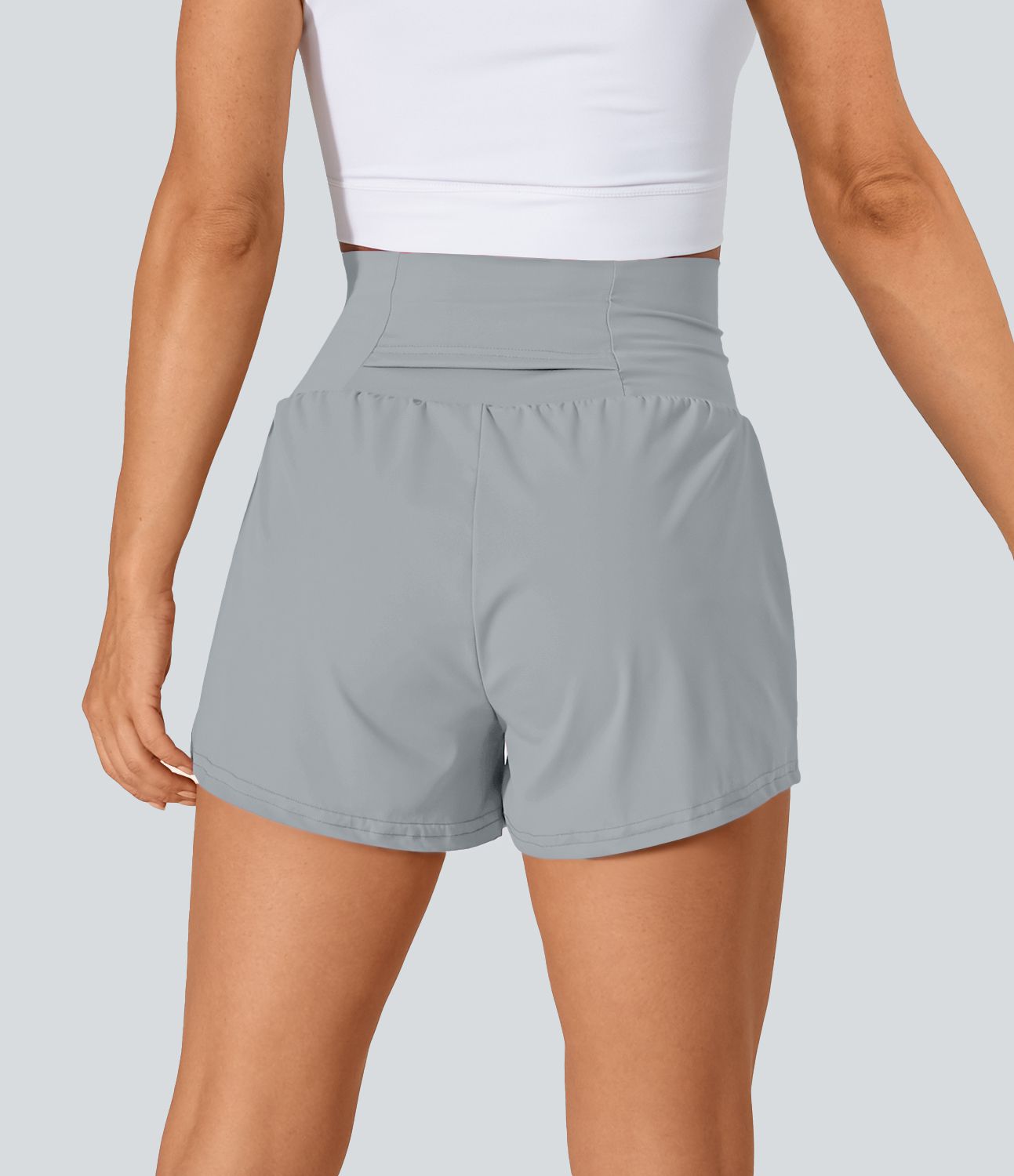 SoftlyZero™ Airy Super High Waisted Cool Touch Yoga Shorts with Pockets