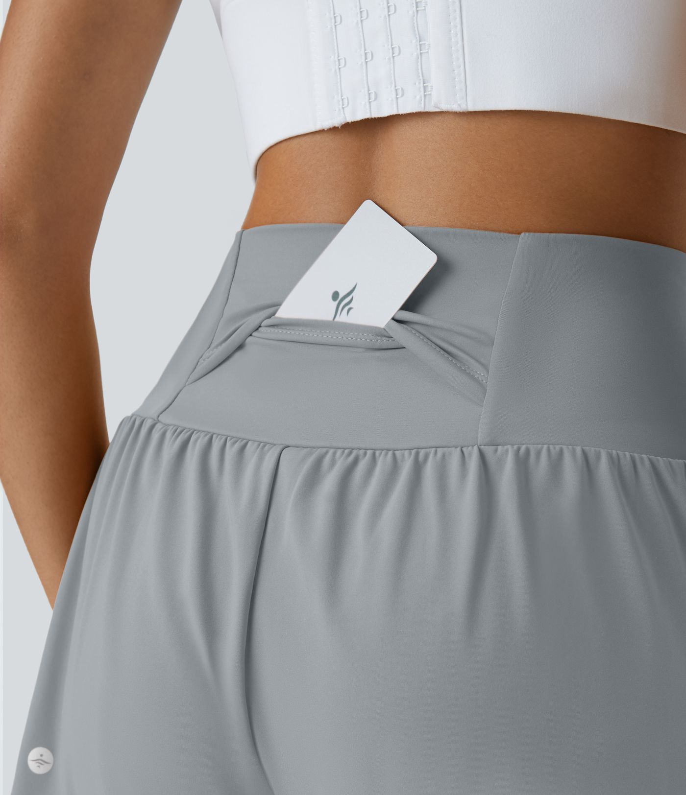 SoftlyZero™ Airy Super High Waisted Cool Touch Yoga Shorts with Pockets