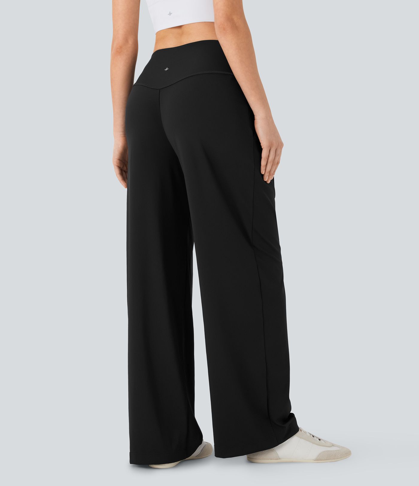 SoftlyZero™ QuickDry High Waisted Tummy Control Yoga Straight Leg Pants with Pockets