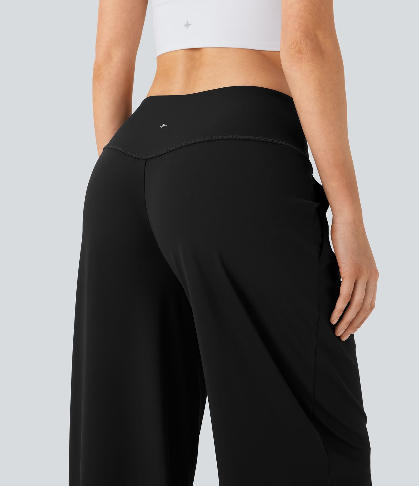 SoftlyZero™ QuickDry High Waisted Tummy Control Yoga Straight Leg Pants with Pockets