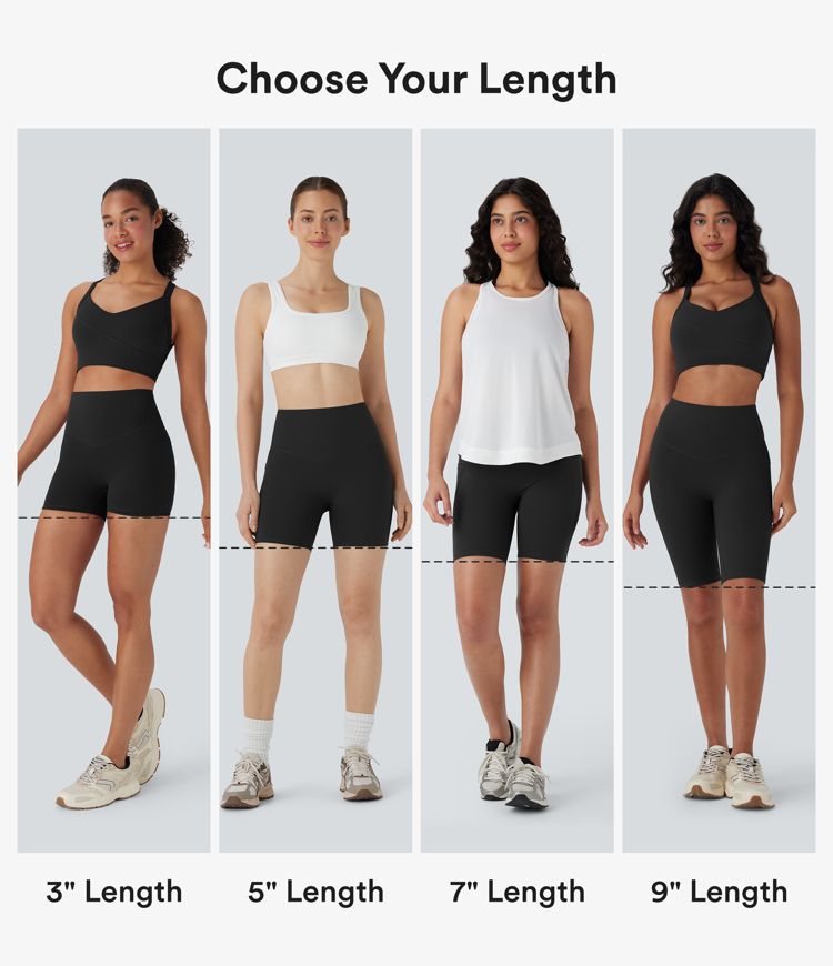 Halara UltraSculpt™ High Waisted Butt Lifting Tummy Control Shaping Training Biker Shorts 9'' with Pockets