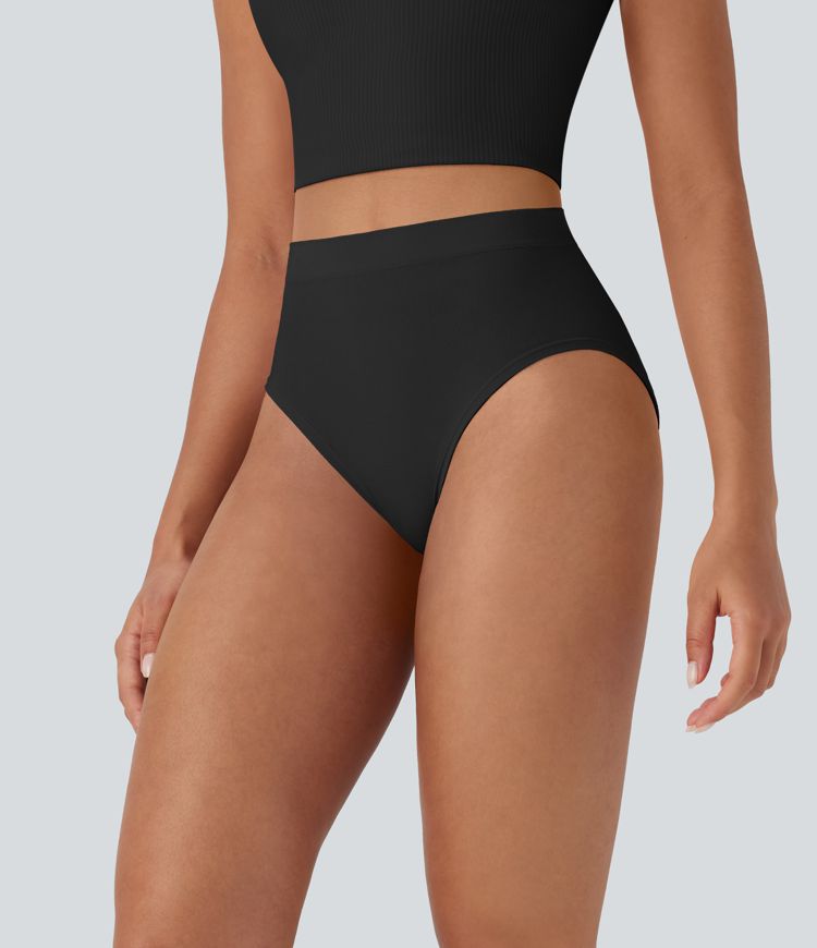 Seamless Flow High Waisted Lounge Underwear Panties