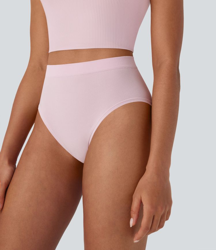 Seamless Flow High Waisted Lounge Underwear Panties