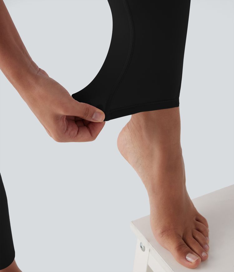 Halara UltraSculpt™ Cool Quick Dry High Waisted Tummy Control Shaping Yoga Leggings with Pockets-UPF50+