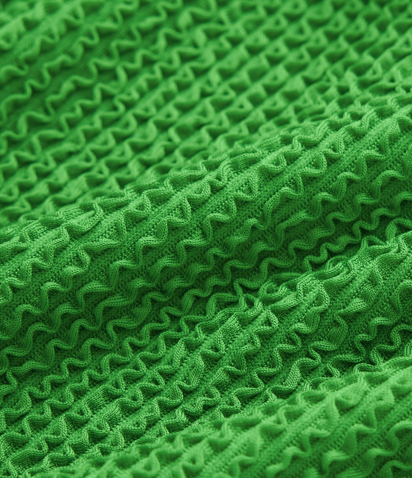 Bikinihose in Crinkle-Optik mit niedrigem Bund und Farbblockdesign