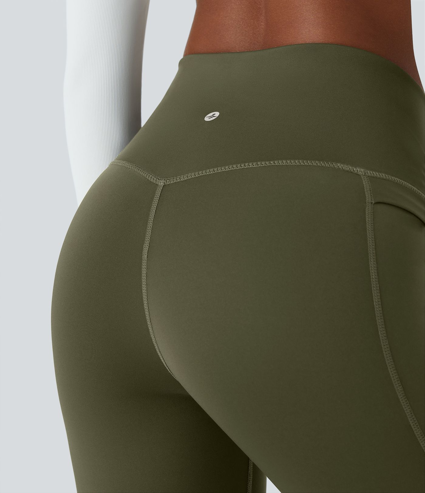 Wear-Resistant High Waisted Tummy Control Pocket 7/8 Rock Climbing Leggings