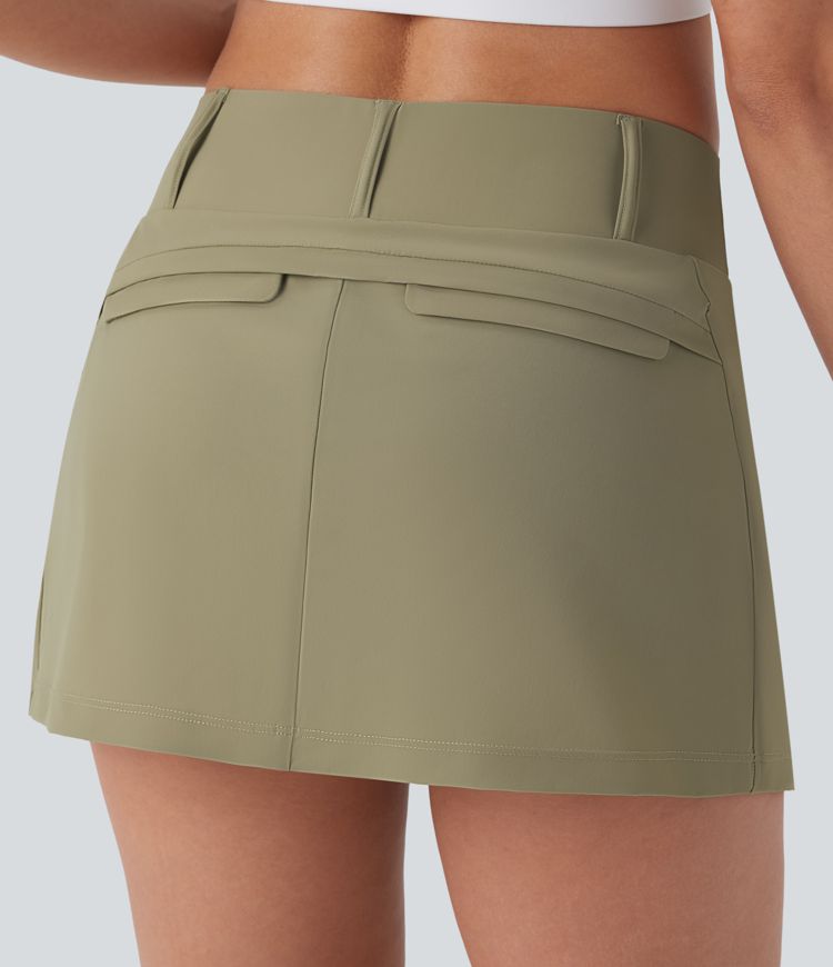 Mid Rise Side Pocket 2-in-1 Mini Golf Skirt