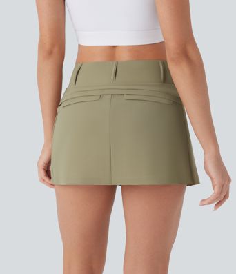Mid Rise Side Pocket 2-in-1 Mini Golf Skirt