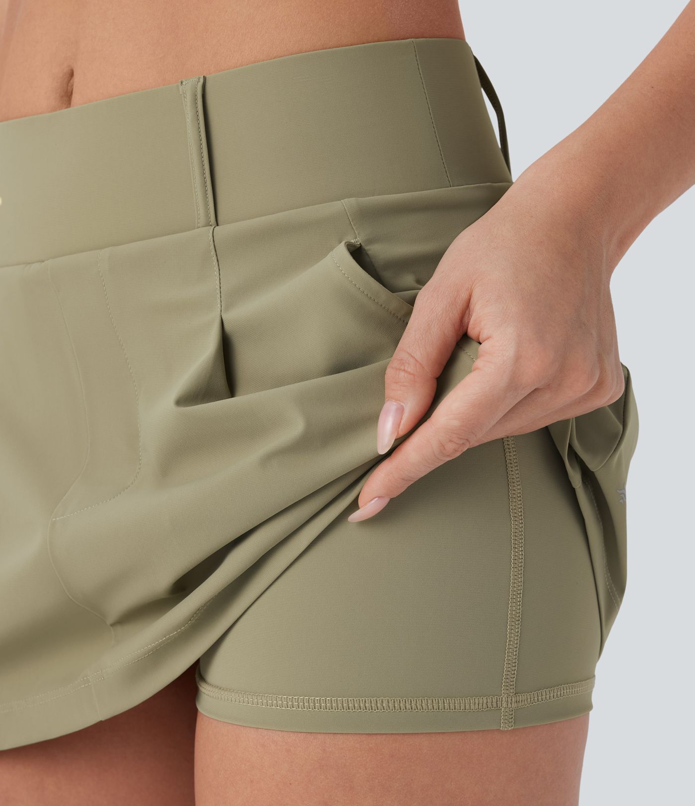 Mid Rise Side Pocket 2-in-1 Mini Golf Skirt
