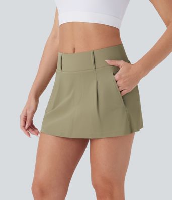 Mid Rise Side Pocket 2-in-1 Mini Golf Skirt
