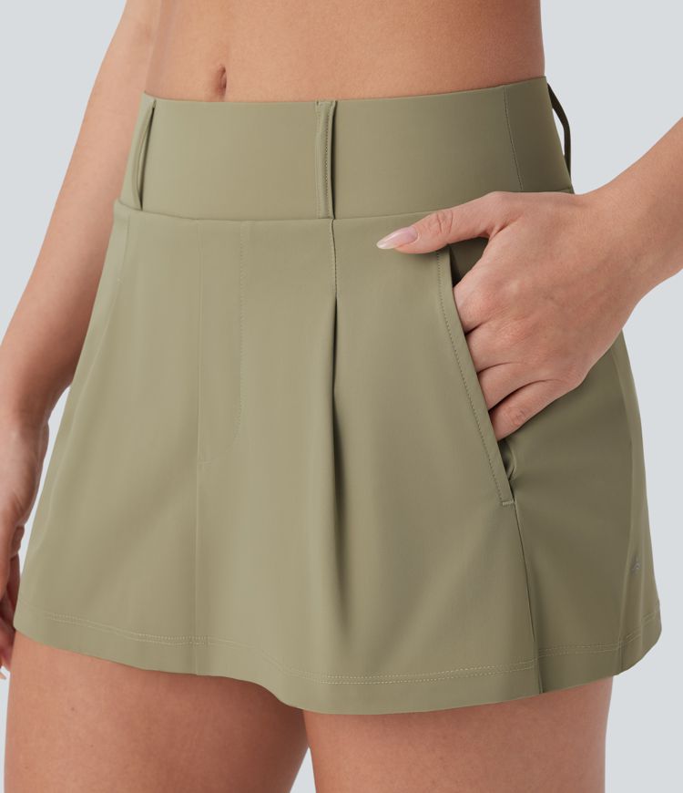 Mid Rise Side Pocket 2-in-1 Mini Golf Skirt