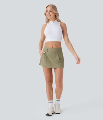 Mid Rise Side Pocket 2-in-1 Mini Golf Skirt
