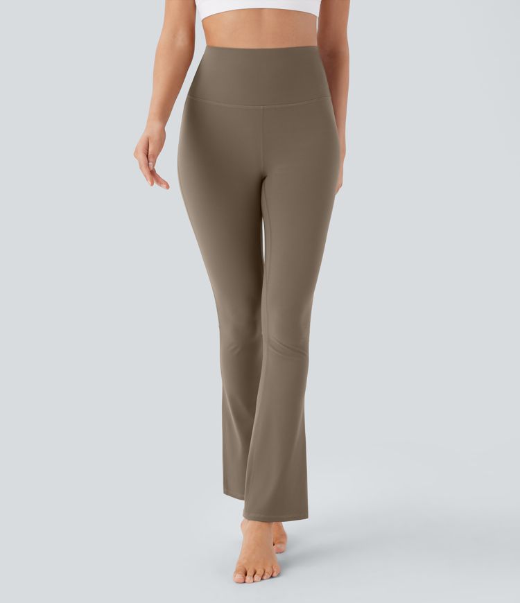 Halara UltraSculpt™ SoCinched High Waisted Tummy Control Back Pocket Shaping Yoga Bootcut Leggings