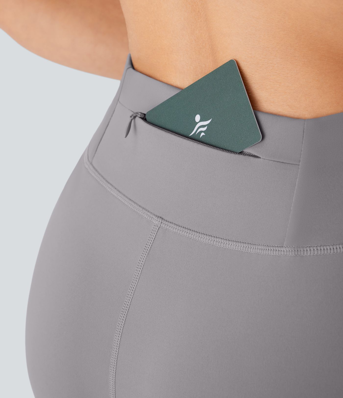 Softlyzero™ Airy Yoga-Shorts mit hohem Bund, Cool-Touch und mehreren Taschen - 17,8cm