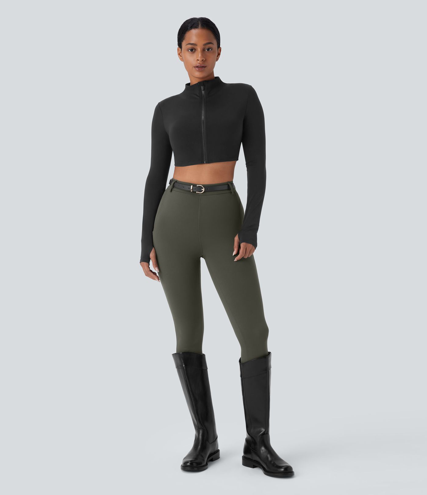 DayStretch High Waisted Pocket Lacquer Line Leggings