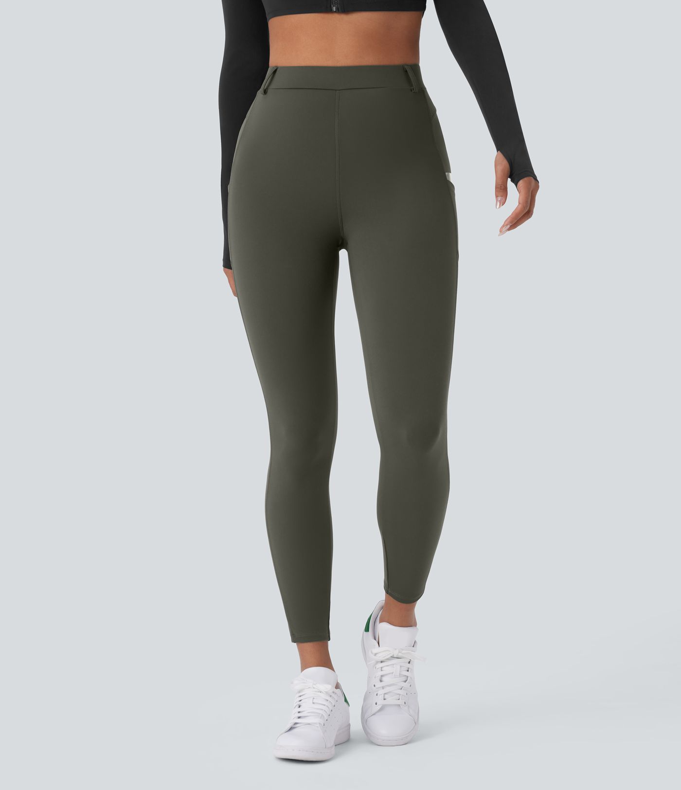 DayStretch High Waisted Pocket Lacquer Line Leggings