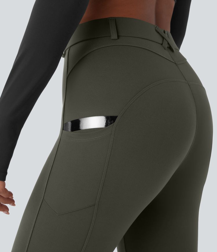 DayStretch High Waisted Pocket Lacquer Line Leggings