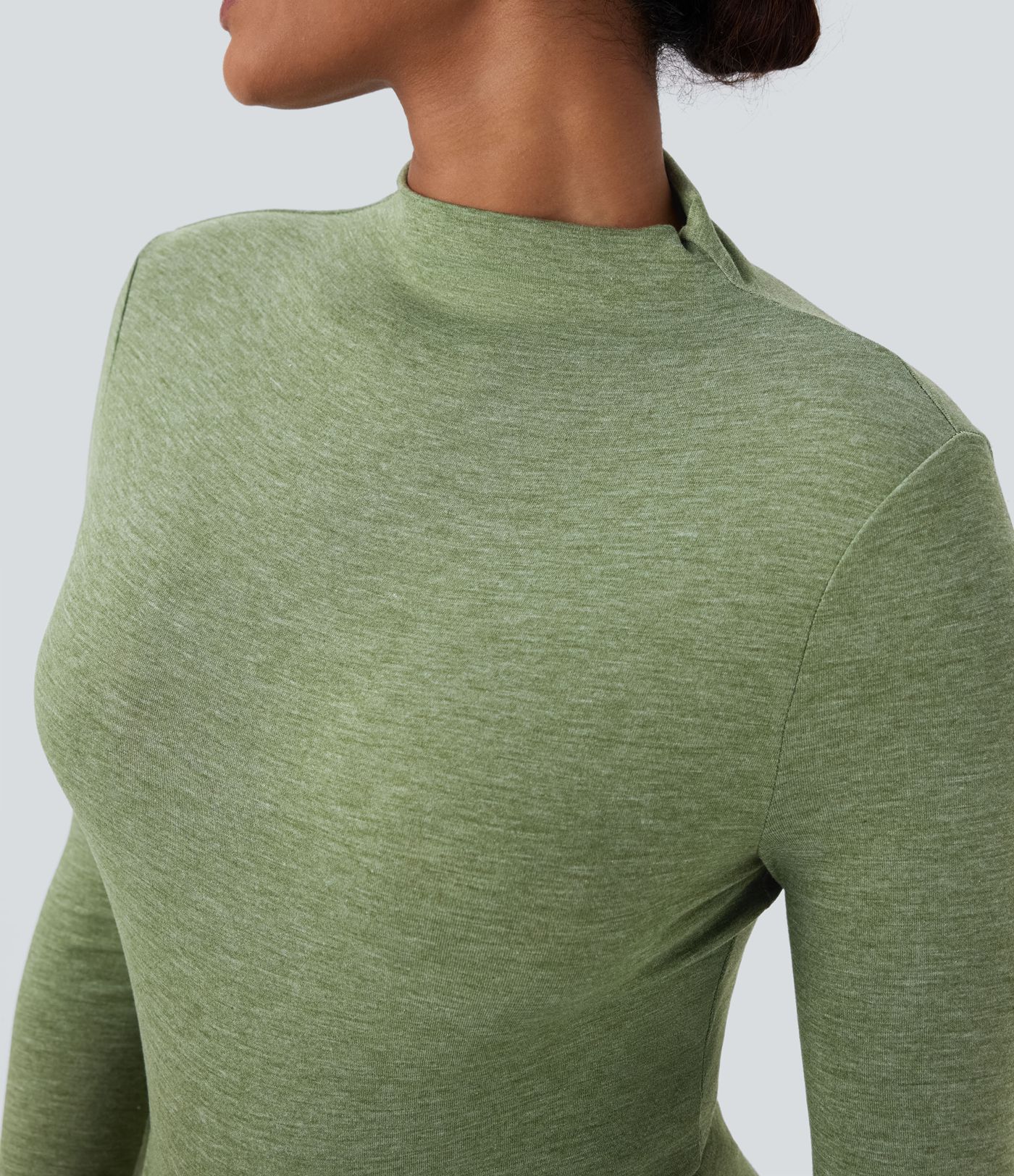 Stand Collar Long Sleeve 2-Piece Set Pocket Mini Casual Dress