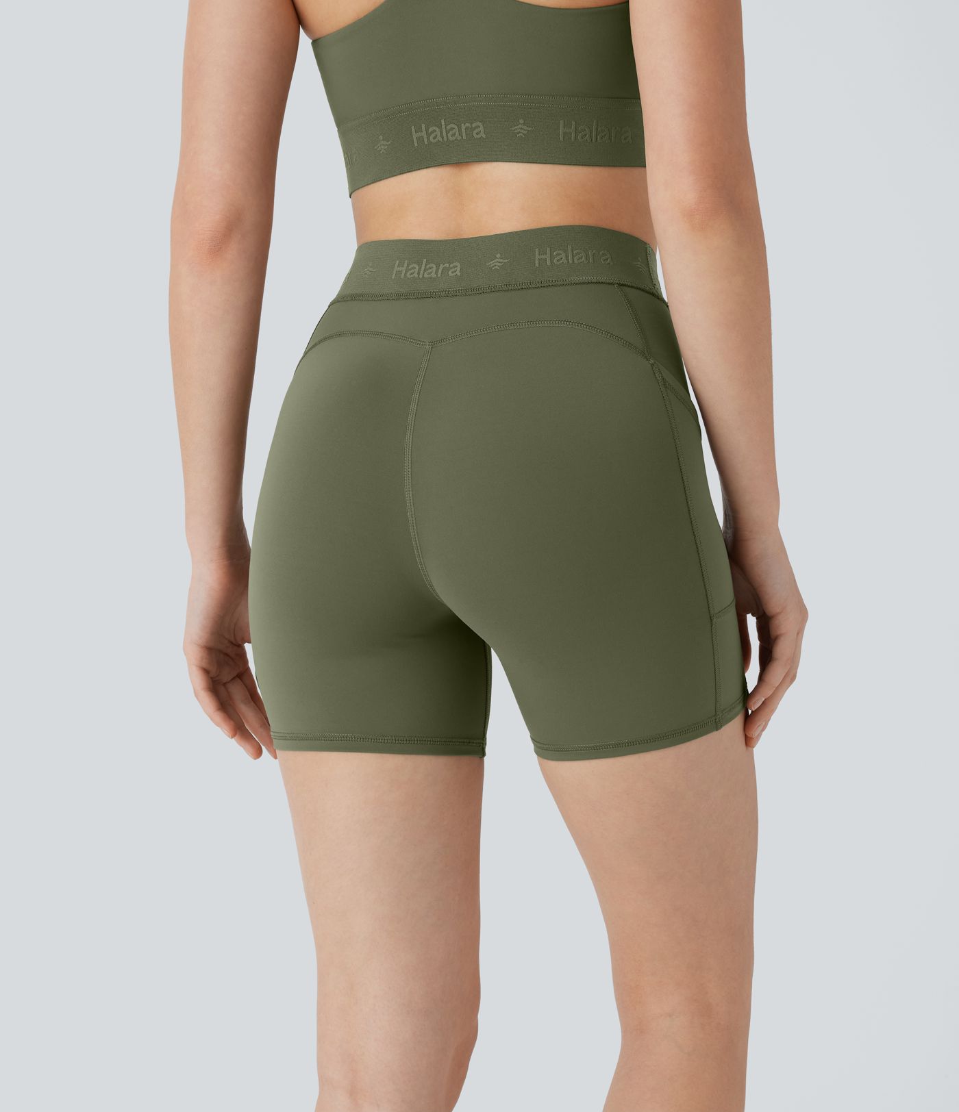 Pantalón corto SpeedWave™ ciclismo entrenamiento secado rápido bolsillo lateral tiro medio 12.5cm