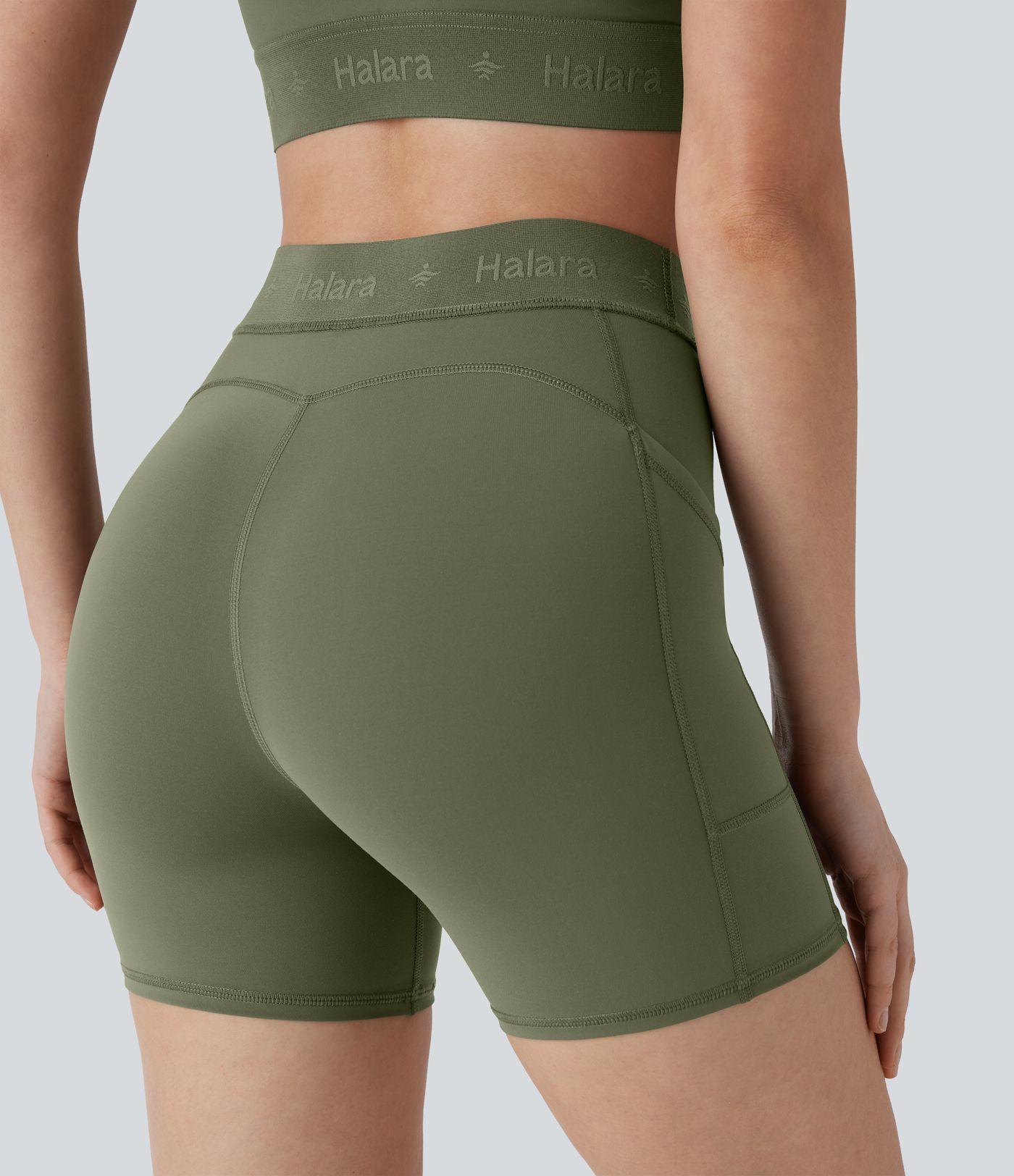 Pantalón corto SpeedWave™ ciclismo entrenamiento secado rápido bolsillo lateral tiro medio 12.5cm