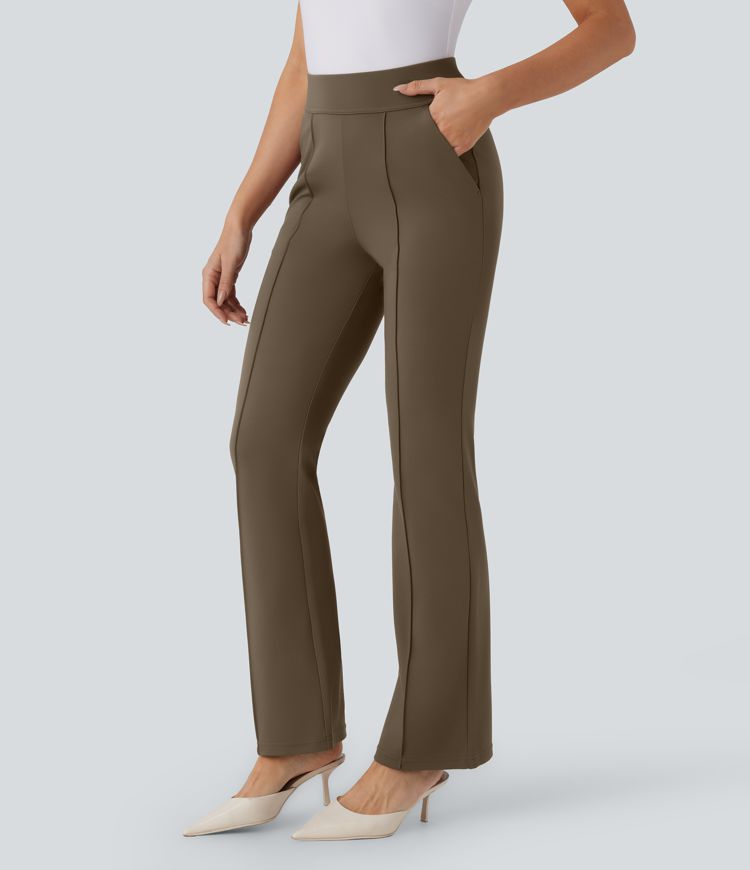Halara Flex™ High Waisted Side Pockets Bootcut Work Pants