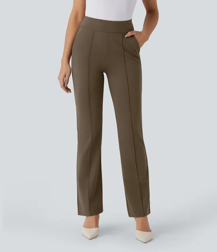 Halara Flex™ High Waisted Pockets Bootcut Work Pants