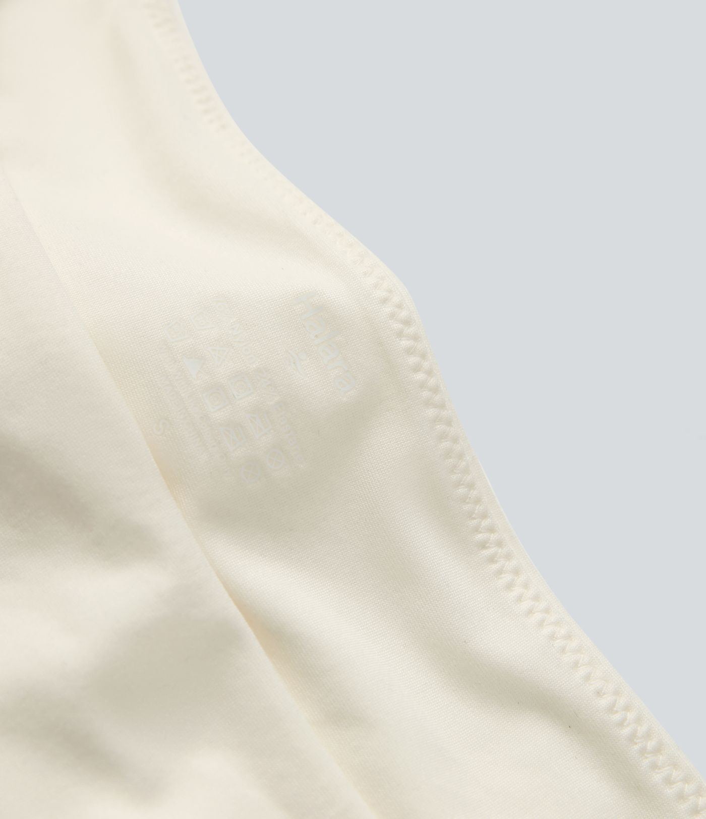 Body ajustado botón presión manga larga cuello cuadrado