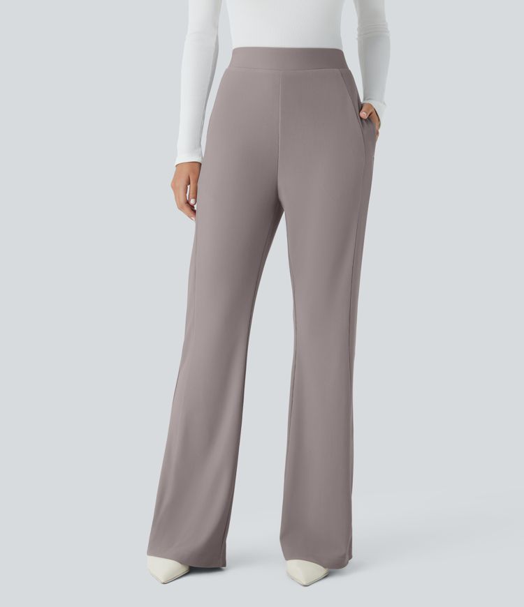 Halara Flex™ High Waisted Pocket Micro Waffle Work Pants