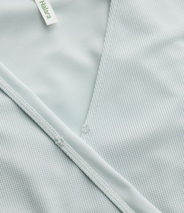 V Neck Short Sleeve Pocket Wide Leg Flowy Waffle Casual Jumpsuit-Easy Peezy Edition