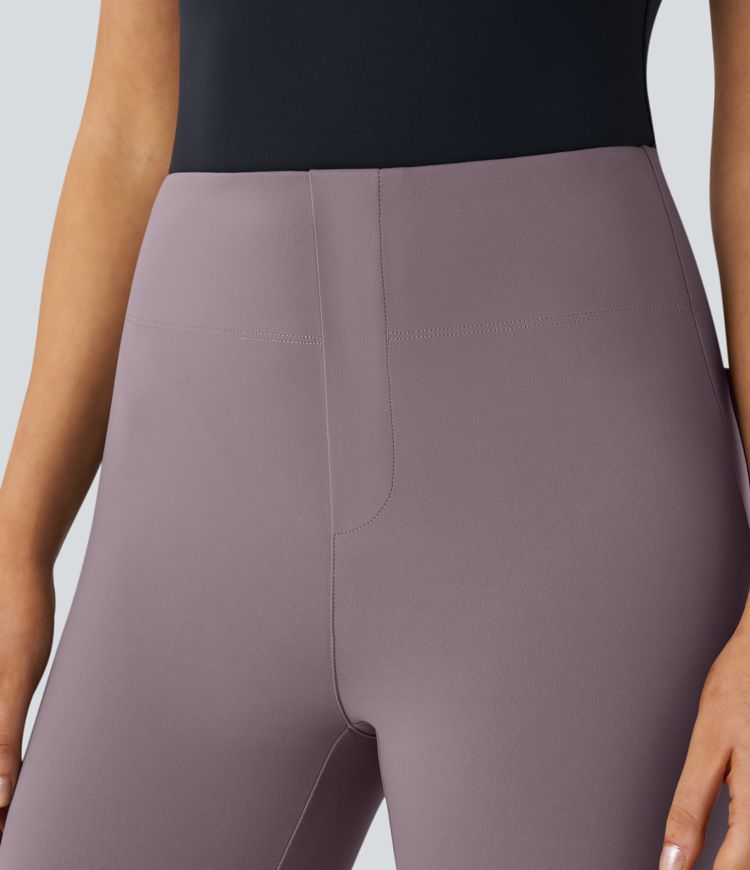 Pantalón Halara Flex™ oficina ajustado tiro alto bolsillo lateral posterior