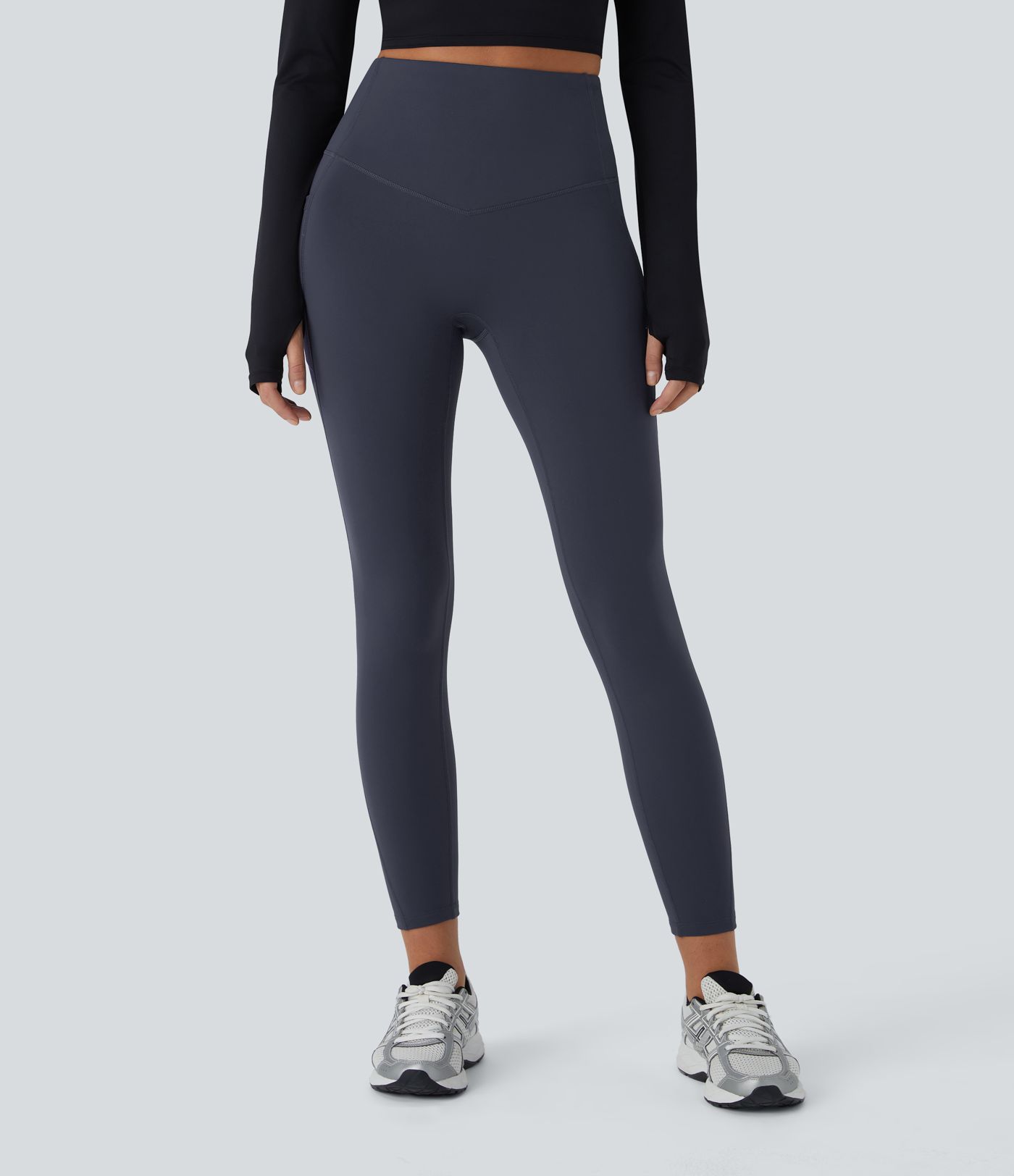 Softlyzero™ Plush Thermal High Waisted Tummy Control Side Pocket Workout Leggings