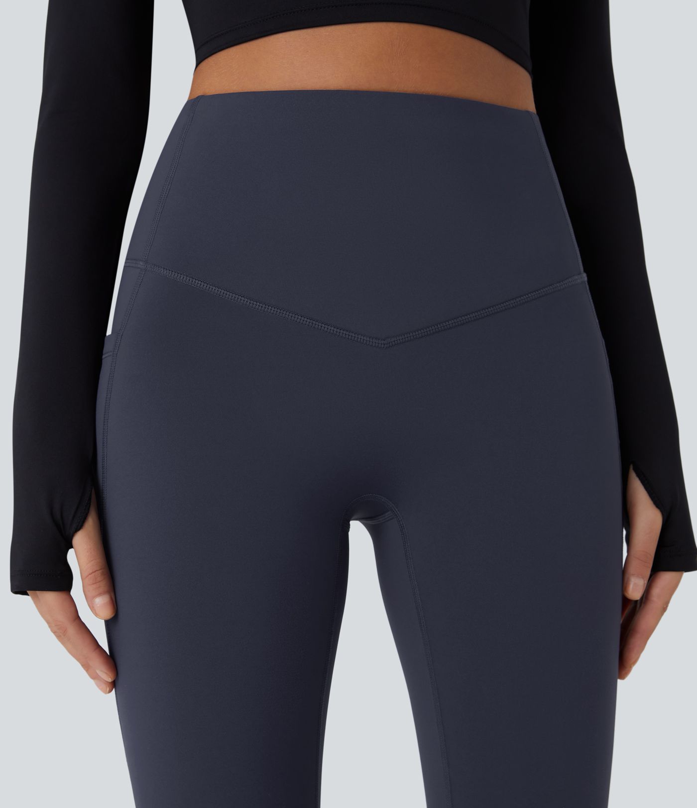 Softlyzero™ Plush Thermal High Waisted Tummy Control Side Pocket Workout Leggings